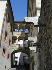 rue de Brig en allant vers l'entrée du Stockalperscloss