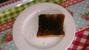 Toast, wenn Werbung daneben liegt