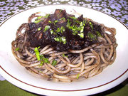 Pasta col nero di seppia