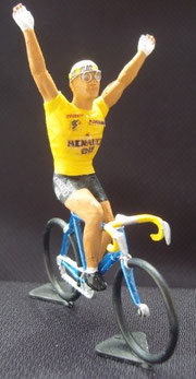 Laurent FIGNON     Équipe Renault -Elf     Maillot jaune - Vainqueur  Tour de France  1984