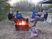 Laredo, “Lake Casa Blanca International State Park”, Campground - mit Tom und Susan