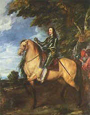 Carlo I a cavallo - Van Dyck