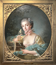 François Boucher, Presumed Portrait of Marie-Émilie Baudoin, the painter's daughter, 1758-60, Paris, Musée Cognacq-Jay.