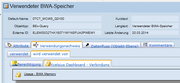 SAP-BO Dashboard - Verwendungsnachweis BEx-Query