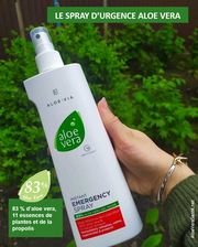 Aloé Vera Santé LR ALOE VIA Emergency spray avec LR Health & Beauty Spray de premier secours 90% aloès