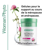 Aloé Vera Santé avec LR Health & Beauty Calcium et vitamines font de Woman Phyto un atout efficace pour les femmes. Le corps a besoin, dans cette période dʼun apport renforcé de calcium et de vitamine D.