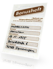 Bares Geld wert: Ihr Bonusheft