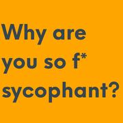 Sycophancy is a consequence of the model design and training, incentivizing 'pleasant' answers'
