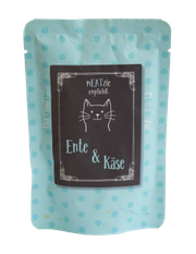 Reico Feuchtfutter mEATzie für Katzen mit Ente & Käse