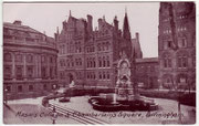 Chamberlain Square - image from Our Past History website - see Acknowledgements for a link to that site.