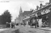 Postcard of Harborne High Street 1904