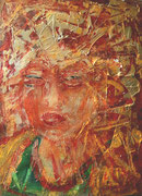 Im Zwielicht - 48 x 36 cm - 2020 - Acryl - Malerei auf Acrylpapier