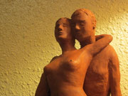 couple enlacé