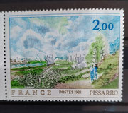 1981 La sente du chou 1878 - Musée de la Chartreuse  à DOUAI -d'après Camille Pissaro 1830-1903