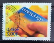 2001 -Le siècle au fil des timbres - Sciences - La carte à puce