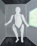 "Your System Helps You" 2025　652×530mm Oil on canvas