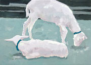"Plan B" 2025　242×333mm Oil on canvas