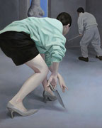 "Flu" 2026　910×727mm Oil on canvas