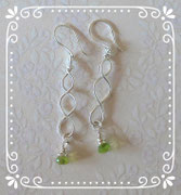 Wirework Silber-Ohrringe Typ Amrum