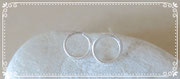 Wirework-Silber-Ohrringe kreisrund