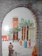 Maroc, aquarelle sur papier