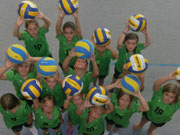 Gruppenfoto Volleyball Bambinis