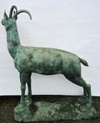 Afrikanische Pferdeantilope aus Bronze für ihren Garten - Yin & Yang Asiatika - Figuren für Garten und Haus