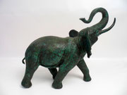 Elefant aus Bronze - Yin & Yang Asiatika - Klaus Dellefant