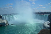Die grossen «Horse Shoe Falls» oder Canadian Falls» . . .