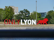 Tolle Werbung für die Stadt Lyon am 