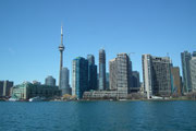 Mit der Fähre setzen wir von Downtown Toronto hinüber zum Toronto Island Park