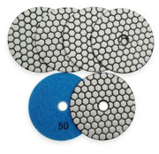 Diamant Schleifpads Trocken Waben neu