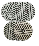 Diamant Trocken Schleifpads Waben