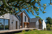 Photographie architecture - maison  bois - Morbihan - architecte Archiblock 