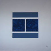 "Blu 3" Acrilico su tela cm 80x80 - Anno 2020