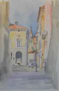 "Sabbioneta" - Acquerello - cm 40x30 - Anno 2022