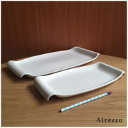 BANDEJAS DISEÑO CERAMICA BLANCA / REF: DEC/ Arriendo $ 6.000  Y $5.000 / GARANTIA: 15.000 Y $20.000.