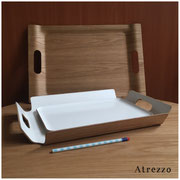BANDEJAS DISEÑO MADERA Y BICOLOR / REF: DEC/ Arriendo $ 6.000  Y $5.000 / Garantía $ 20.000 Y $25.000 