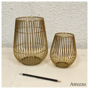 JARRONES JAULA DORADOS / REF: DEC/ Arriendo $ 4.000  Y $3.000 / Garantía $ 18.000 Y $20.000 