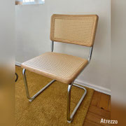 SILLAS CESCA BREHUER MADERA NATURAL / 4 UNIDADES / ARRIENDO: $22.000 C/U / GARANTIA: $130.000 C/U