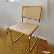 SILLAS CESCA BREHUER MADERA NATURAL / 4 UNIDADES / ARRIENDO: $22.000 C/U / GARANTIA: $130.000 C/U