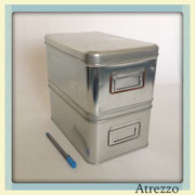 CAJAS DECORATIVAS METALICAS MEDIANAS / REF: DEC/ 2 UNIDADES/ Arriendo $ 3.000 C/U / Garantía $ 12.000 C/U