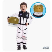 TRAJE ASTRONAUTA INFANTIL TALLA 10 / ARRIENDO: $ 12.000 / GARANTÍA: $30.000