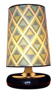 Lámpara Rombos/ REF: LAMP- 012 / 30 cms. base x  65 cms. alto / 1 unidad / Arriendo: $ 15.000 / Garantiía: $ 50.000