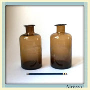 BOTELLAS CAFE TIPO BOTICA/ REF: DEC/ 2 Unidades / Arriendo $ 2.500 C/U  / Garantía $ 12.000 C/U