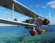 Vickers Vildebeest; Contrail