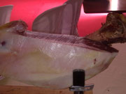 Corte de Jamón en Restaurante Amador