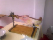 Corte de Jamón en Restaurante Amador