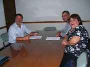 FIRMA CONVENIO CON ISET 18  2012