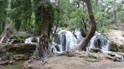 Une des cascades des Sources Vittel